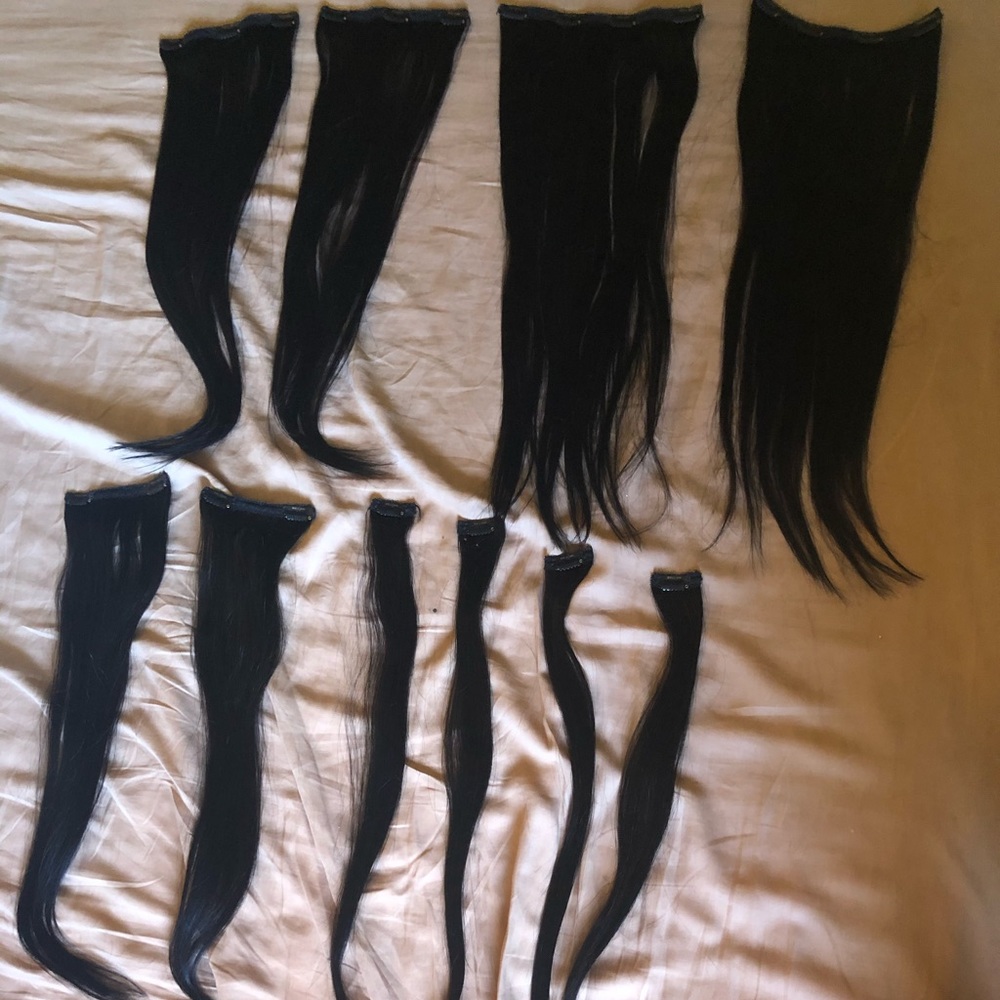 Bellami clip in extensions